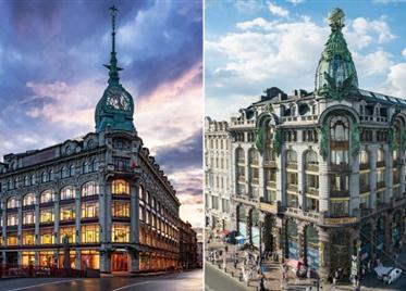 美丽的圣彼得堡商店